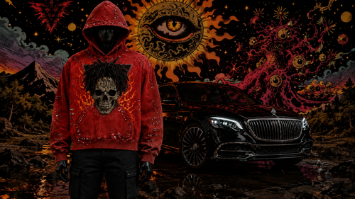 Burnin’ Flame Hoodies