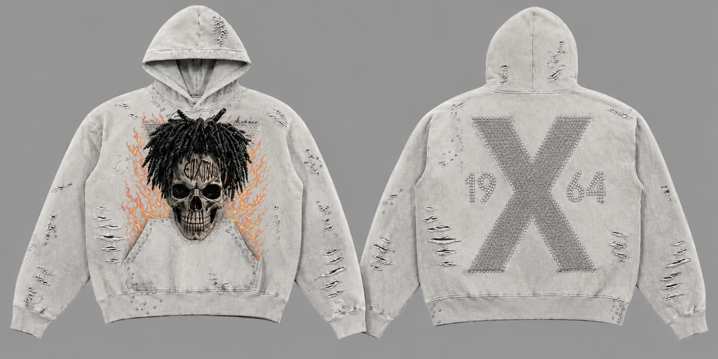 Burnin’ Flame Hoodies