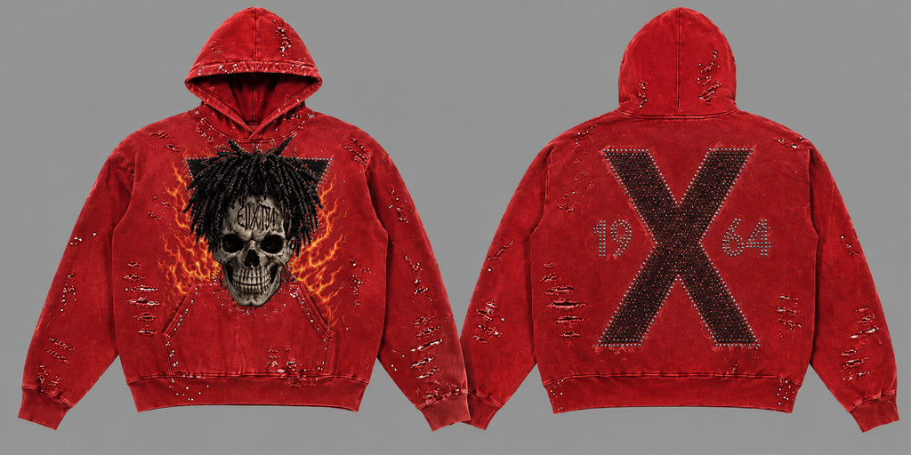 Burnin’ Flame Hoodies