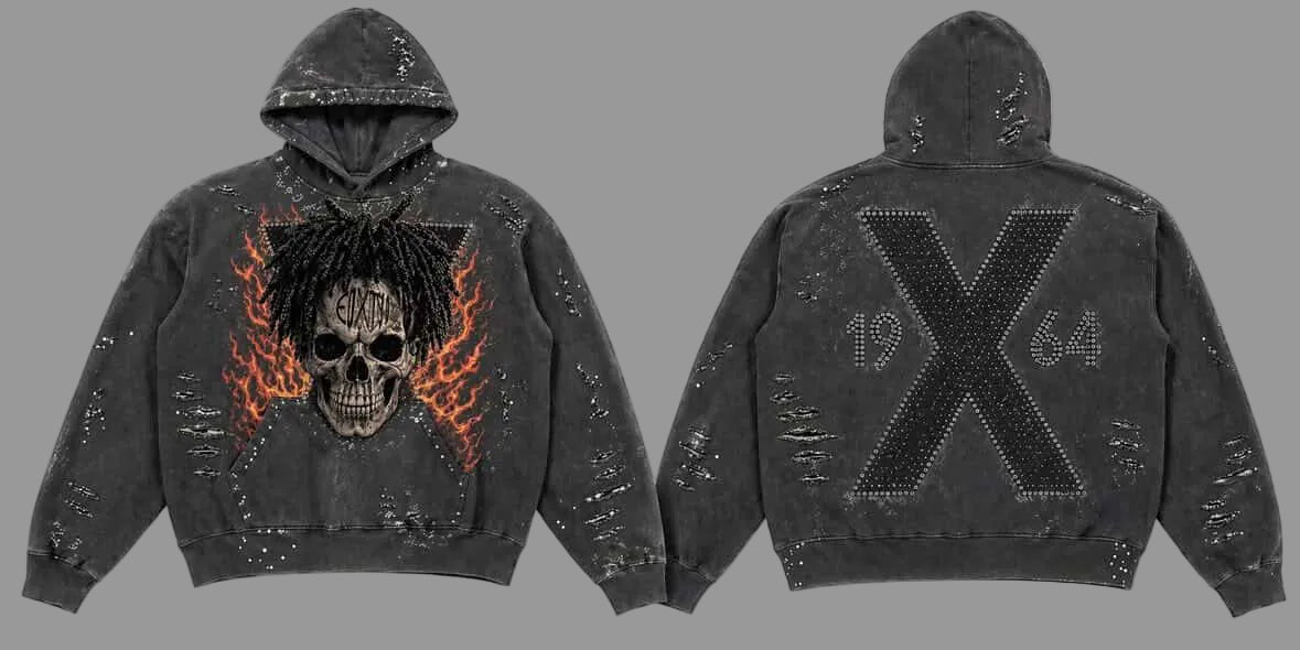Burnin’ Flame Hoodies