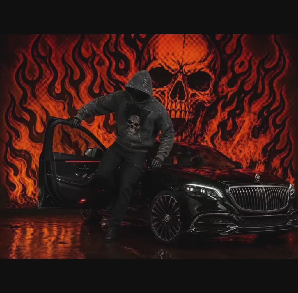 Burnin’ Flame Hoodies